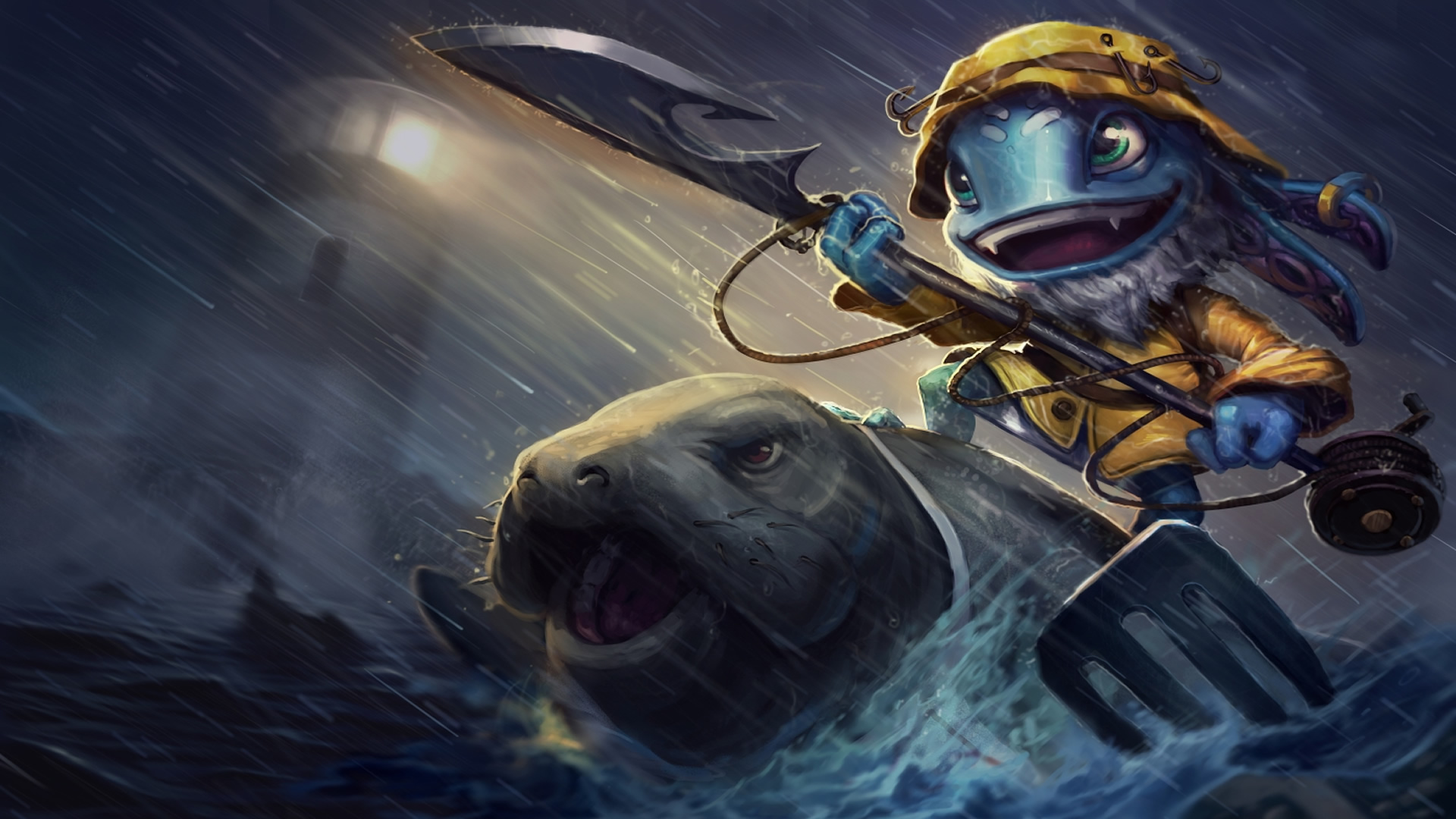 Fisherman Fizz Wallpaper - LeagueSplash
