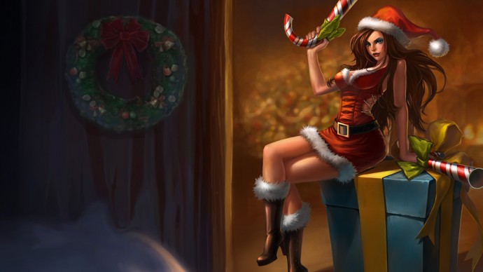 Candy Cane Miss Fortune Chinese