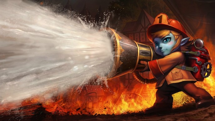 Firefighter Tristana Chinese