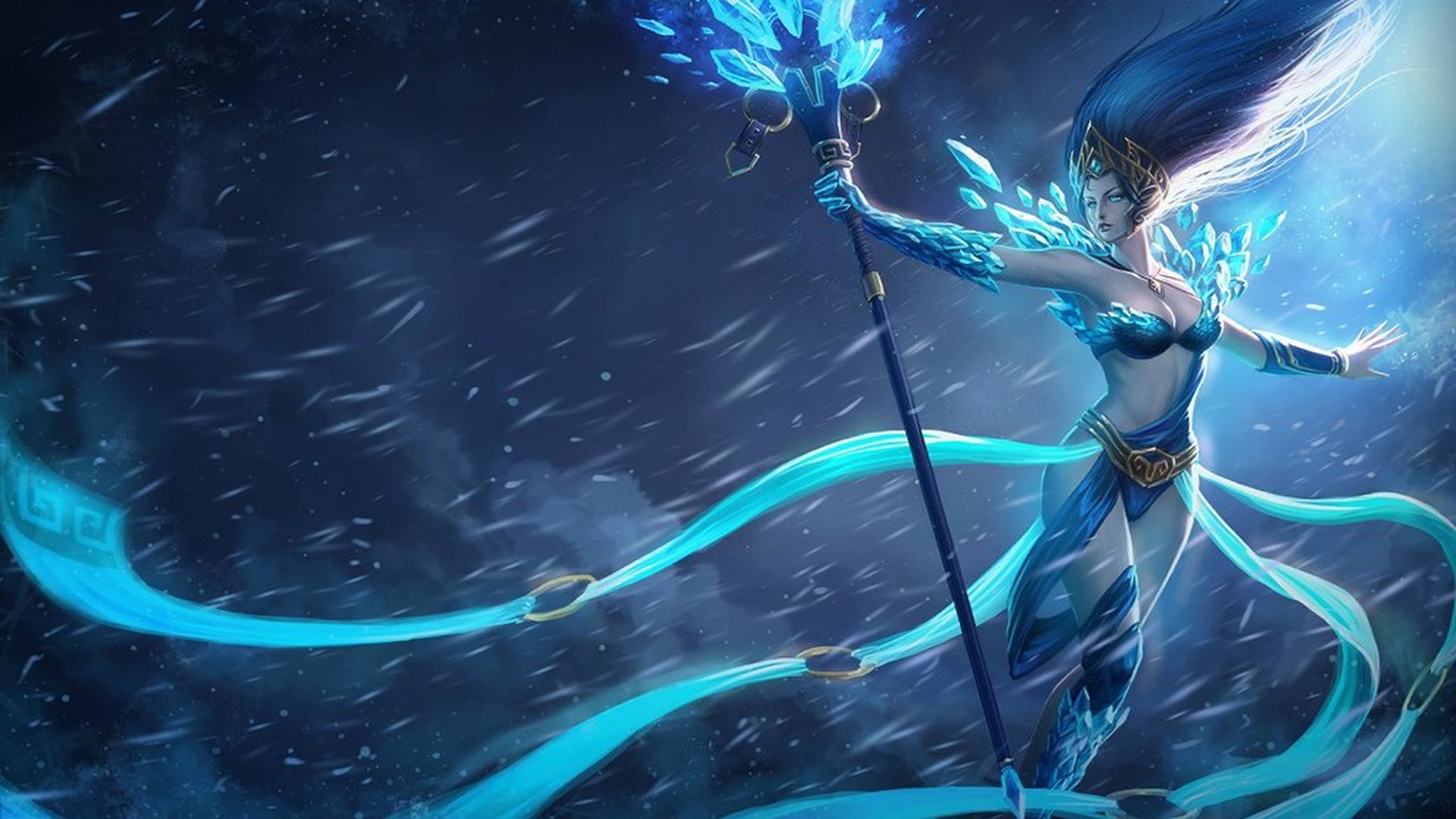 Tempest Janna Skin - League of Legends Wallpapers