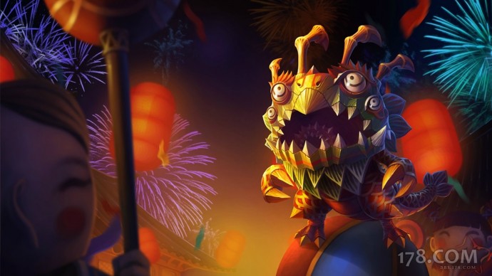 Lion Dance Kog’Maw Chinese