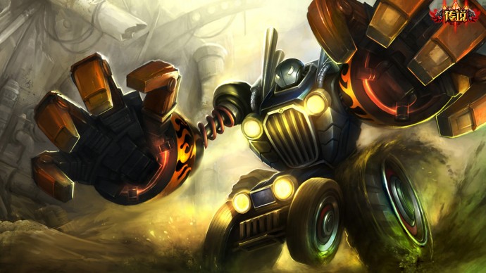 Piltover Customs Blitzcrank Chinese