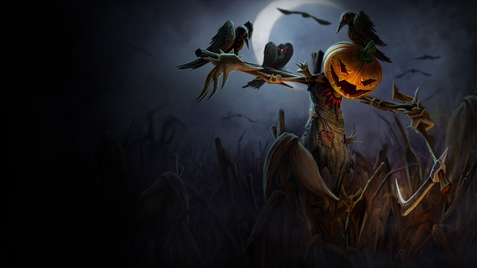 Pumpkin Head Fiddlesticks