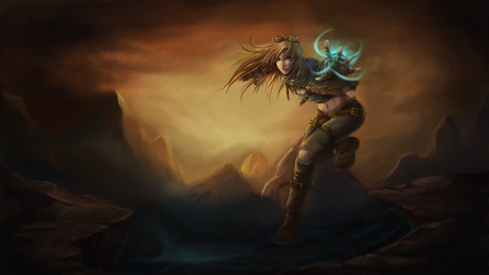 Female Ezreal Fanart