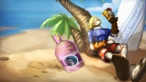 Surfer Singed