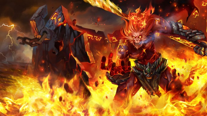 Volcanic Wukong Chinese